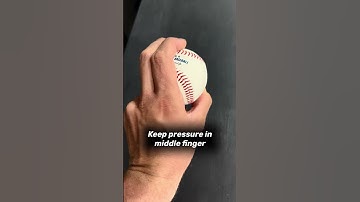 Easy explanation of how to throw a slider from an MLB Pitcher #pitchingtips #slider #strikeout