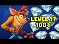 CRASH BANDICOOT 4 - Run It Bayou 100% Walkthrough (Level 17 All Boxes and Gems)