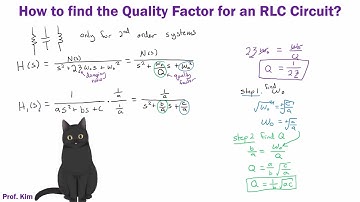 Finding the Quality Factor for an RLC Circuit