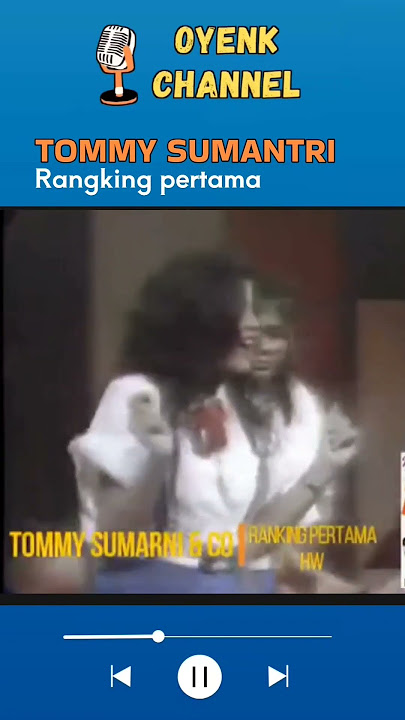 Rangking pertama - Tommy Soemantri