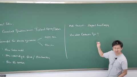 Yunqin Zheng: On Continuous Non-Invertible Symmetries