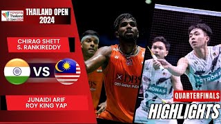 Rankireddy/Shetty (IND) vs Arif/Yap (MAS)  QF | Thailand Open 2024