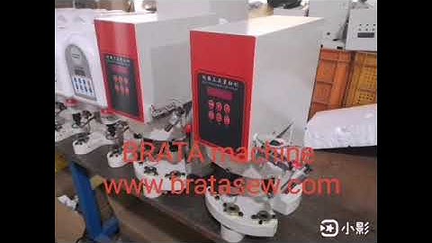 Snap button attach machine