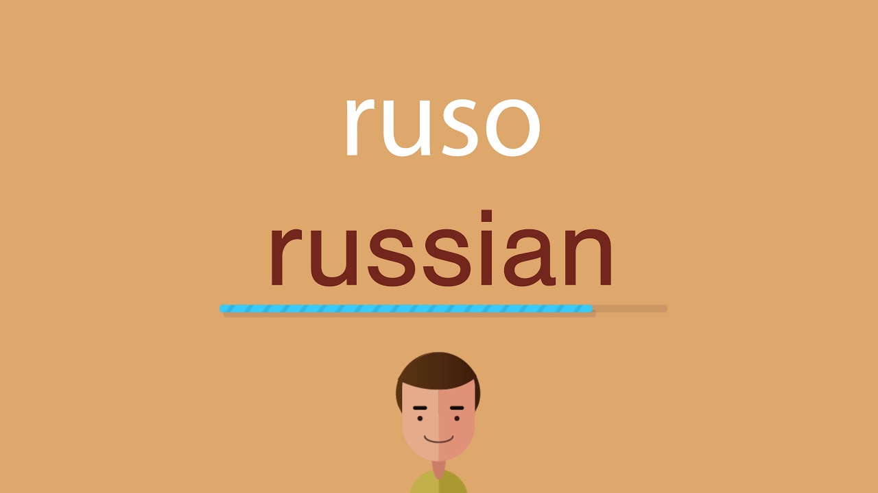 Cómo se dice ruso en inglés YouTube