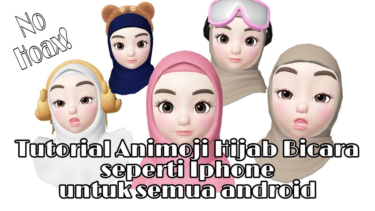 Cara Buat Animasi Hijab Di Semua Android Zepeto Hijab Bicara Terbaru YouTube