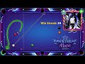 Breaking 24 Winstreak of this SERIAL HACKER in 8 Ball Pool - Music Edition Winstreak - Gaming With K