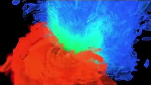 Neutron Star Merger Causes Bursts