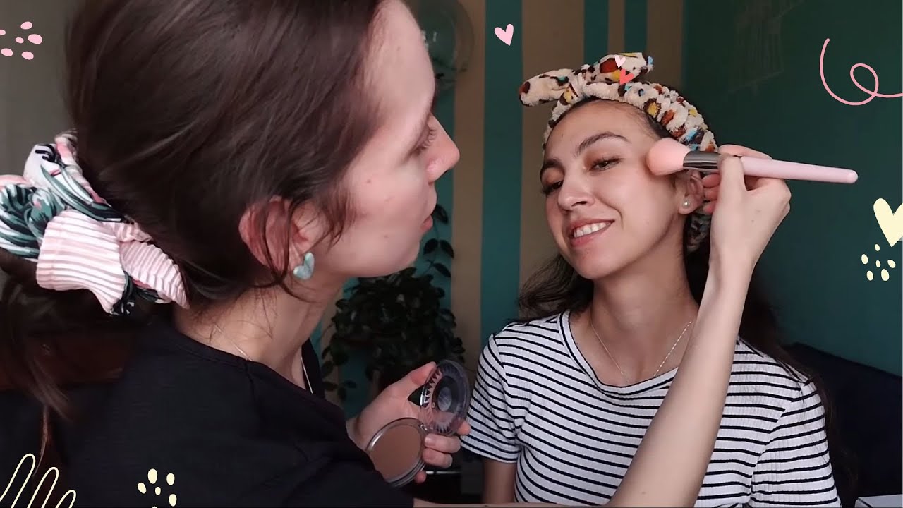 ASMR maquillando a mi hermana | Soft spoken