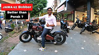 JAWA 42 Bobber 334cc First Ride Review & Full walkaround Review | Nagpur