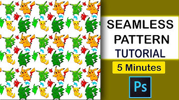 How To Make a SEAMLESS PATTERN in Photoshop - 5 Minutes Photoshop Tutorial