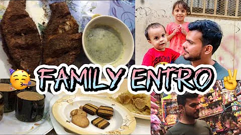 Family Entro ||aj areesh ki bhot mar pari Nabeel S...