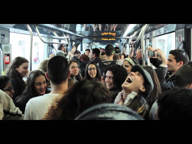 Laughing Flash Mob Jerusalem - Bringing smiles and happiness to the world from Israel class=