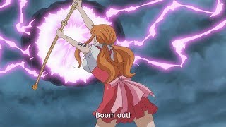 Nami defeats Big Mom army and saves Luffy - One Piece 810