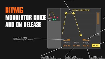 AHD on release - Bitwig Modulator Guide