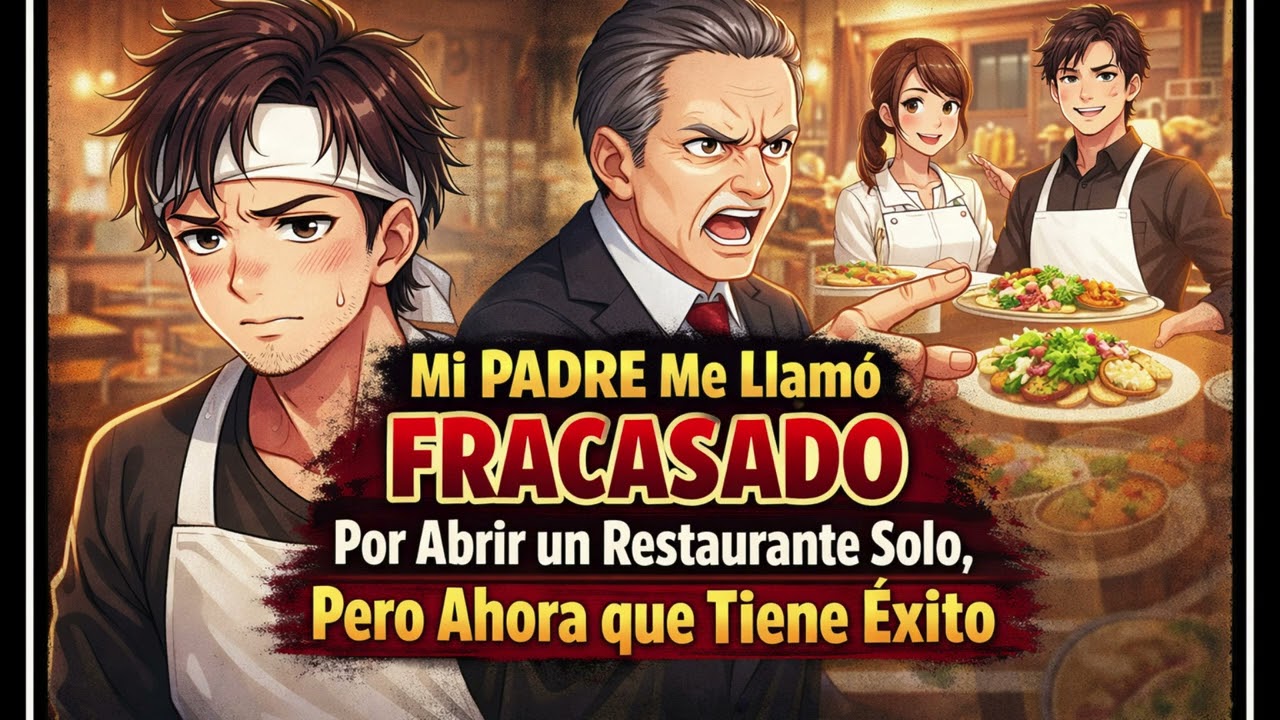 Mi PADRE Me Llamó Fracasado Por Abrir un Restaurante Solo, Pero Ahora que Tiene Éxito