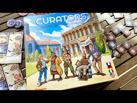 CURATORS - Unboxing & Setup - Little Rocket Games - Gioco da Tavolo
