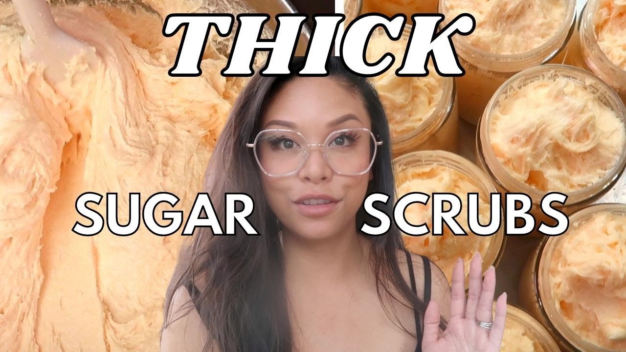 Thicker SUGAR SCRUBS using THIS ingredient... YouTube