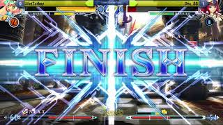 Okizeme #5 - BBCF - JiveTurkey (Platinum) vs Dex_SG (Tsubaki)