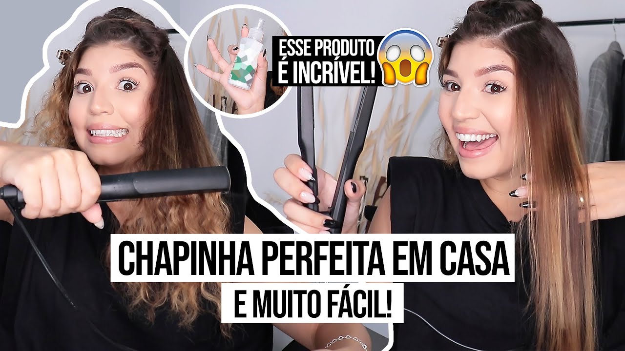 DEI CHAPINHA NO MEU CABELO CACHEADO EM CASA *ficou perfeito* | por Jessica Melo