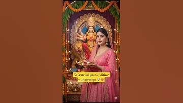 Navratri ai photo editing prompt | Durga Puja ai photo editing | ai photo kaise banaye | gemini edit