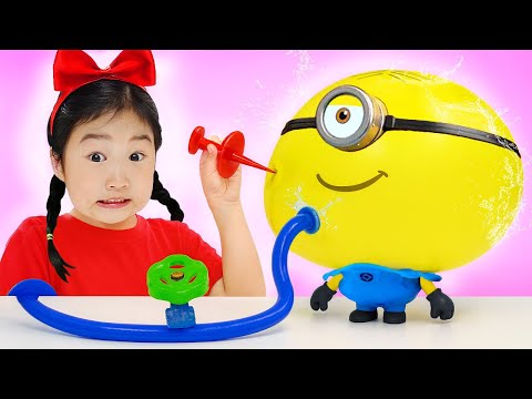 <strong>Boram</strong> y Amigos aprenden a jugar juntos - Historia divertida con globos