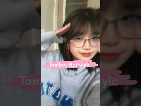 tomboy-hairstyle-for-girls-|korean-girls-tomboy-haircut|-cute-tomboy-hairstyle-#shorts-#youtubeshort