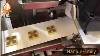 Celebrity Hanjue Bakery Fair Encrusting machine for designed cookies ice box cookies Wealth