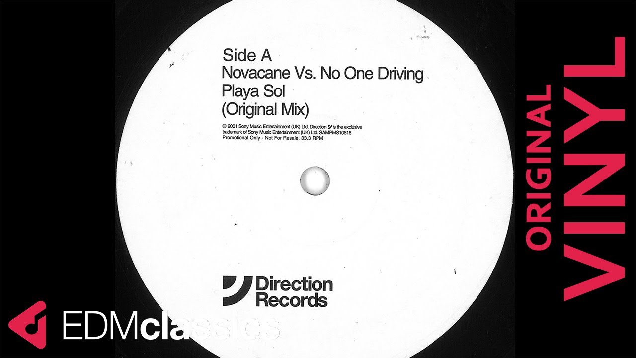 Novacane vs. No One Driving - Playa Sol (Original Mix) (2001