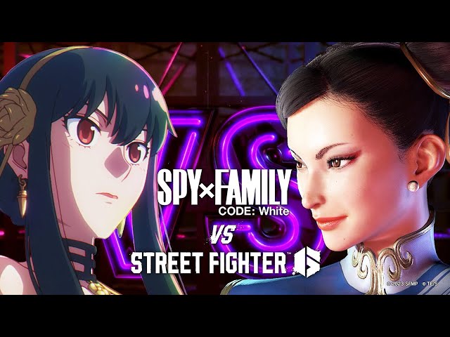 Street Fighter 6 - SPY x FAMILY CODE: White Collaboration - YouTube