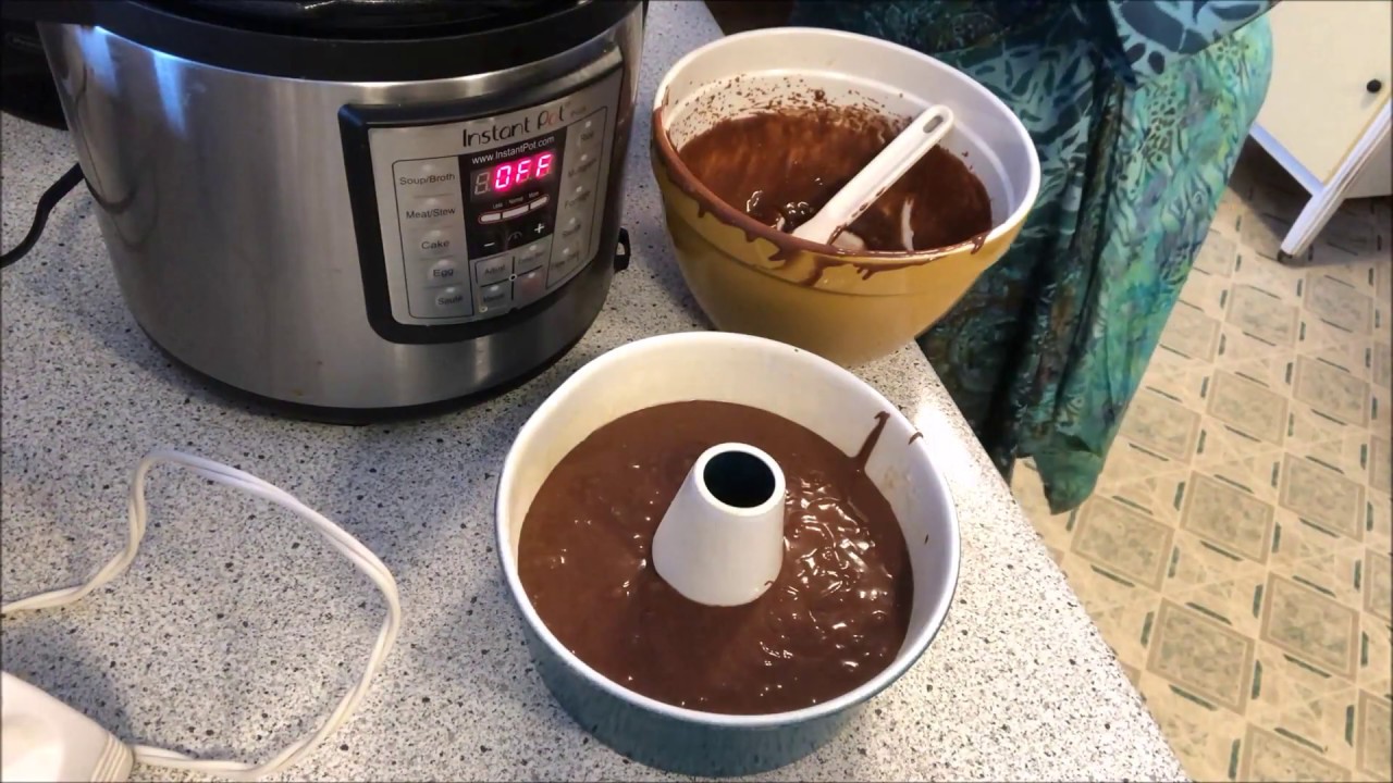 How to make a box cake in the pressure cooker -, Recipe
