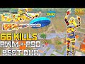 66 KILLS😈 FULL RUSH FULL AGRESSİVE GAMEPLAY 😍 (P90+AWM) BEST DUO