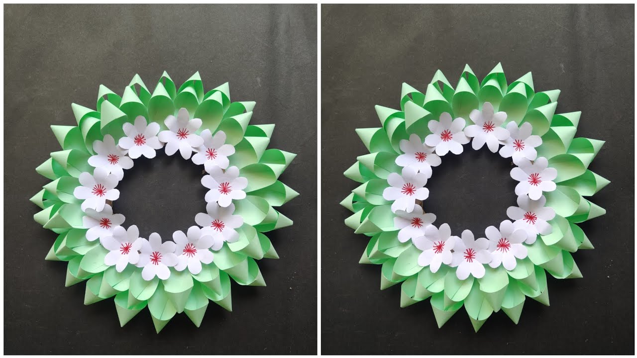 Beautiful Paper wallhanging craft 