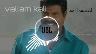 Vallam kali vallam kali Song bass boosted||kalabhavan mani song