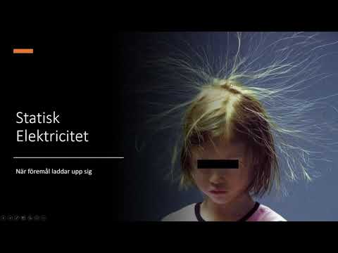 Video: Hur Man Tar Bort Statisk Elektricitet