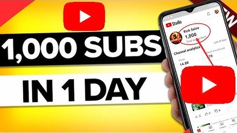 Do THIS to Get 1000 Subscribers FASTER (no uploading)