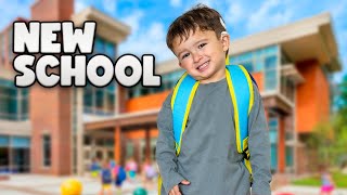 Neo's First Day at his New School!!!