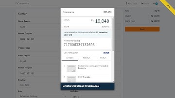Aplikasi E-Commerce Terintegrasi Payment Gateway dan Rajaongkir