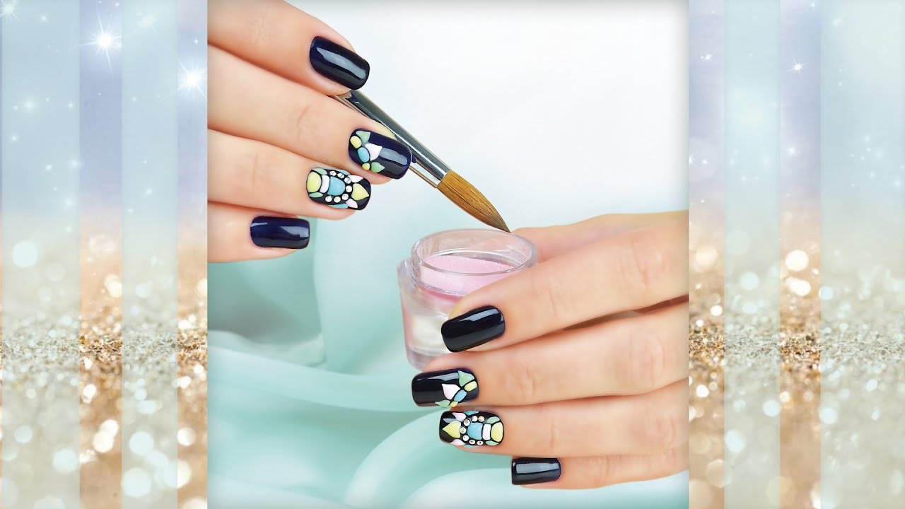 Sweet Bloom - Свит Блюм на коротких ногтях - Объемный дизайн гель-лаком Sweet Bloom - Свит Блюм на коротких ногтях - Объемный дизайн гель-лаком