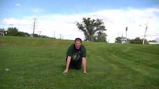 The Guy Acting Like A Cat And Meowing Loud