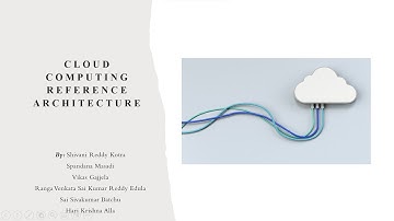 Cloud Computing Reference Architecture || SEMO ||