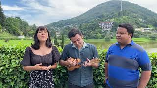 Video thumbnail of "Esta paz que sinto em minh'alma - Débora Ferreira, Pedro Marin, Marlon Quirido"