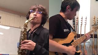 Run For Cover / with Kazuki Kitamori / Video Solo Ver Cover / David Sanborn / Marcus Miller