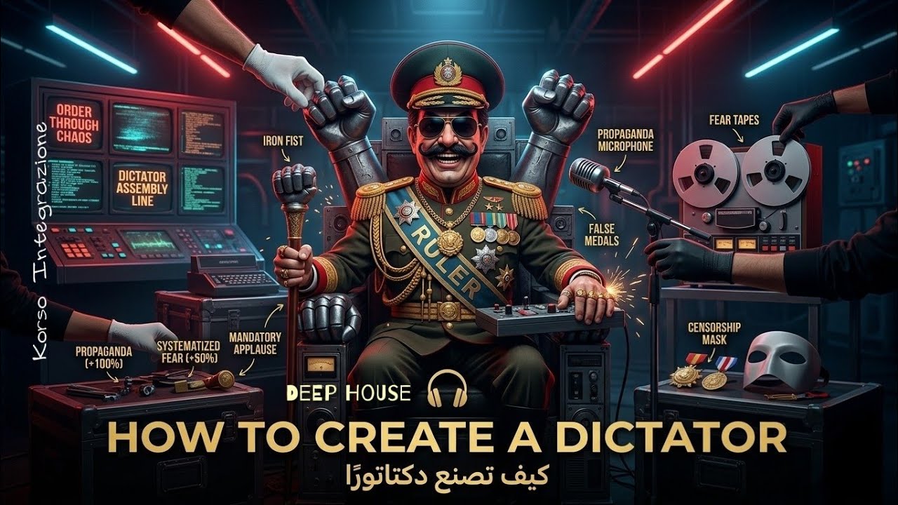 How to create a Dictator (Satirical Deep House Song) | Approved by the Supreme Leader