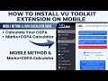 HOW TO USE VU TOOLKIT ON MOBILE | VU CGPA &amp; GRADE CALCULATION ON MOBILE | VU TOOLKIT COMPLETE GUIDE