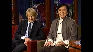 Jackie Chan and Owen Wilson on Jay Leno (Feb 03, 2003)