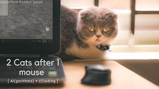 Cats and Mouse | Hackerrank Problem | Algorithm | Solved Profile