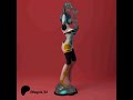 Bubble Girl 3D Figure Render – My Hero Academia Fan Art!