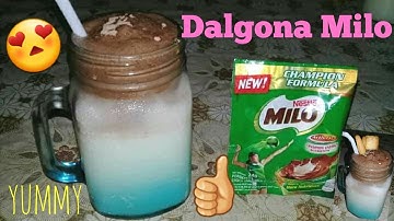 DALGONA MILO | No Whipped Cream | No Ovalette