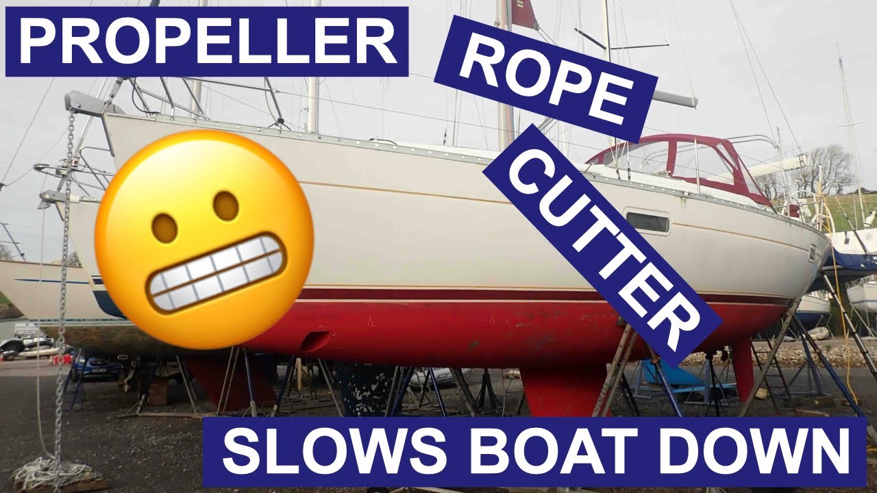 Surveyor Finds Poor Boat Rope Cutter During Yacht Survey