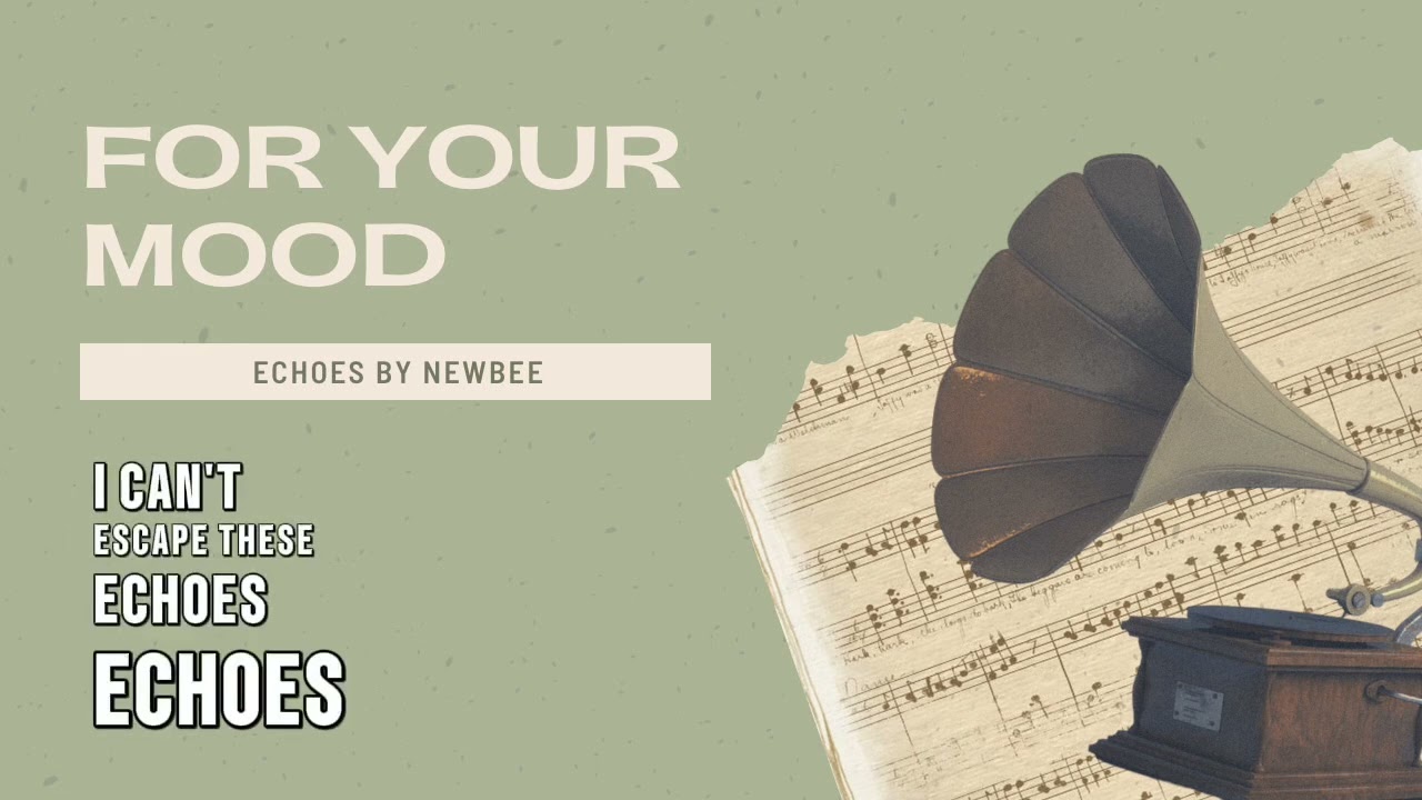 Echoes – NewBee (Official Lyric Video) | Emotional Heartbreak Song